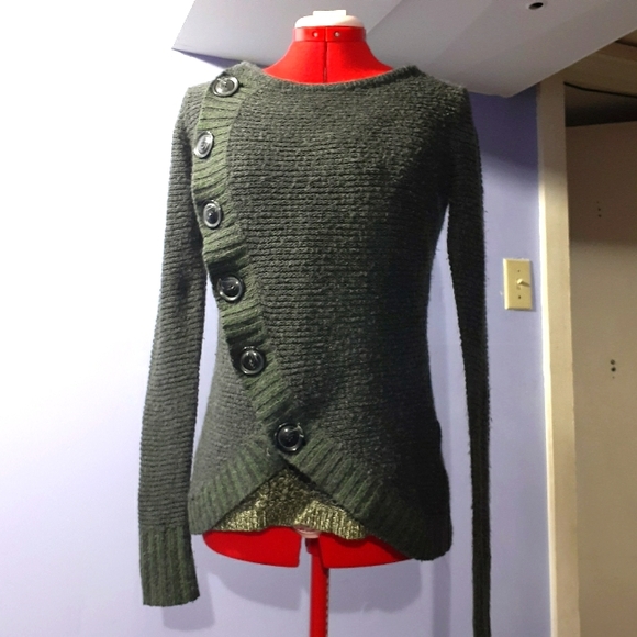 Vero Moda Sweaters - 💞Button Down Military Knit Cardigan Small